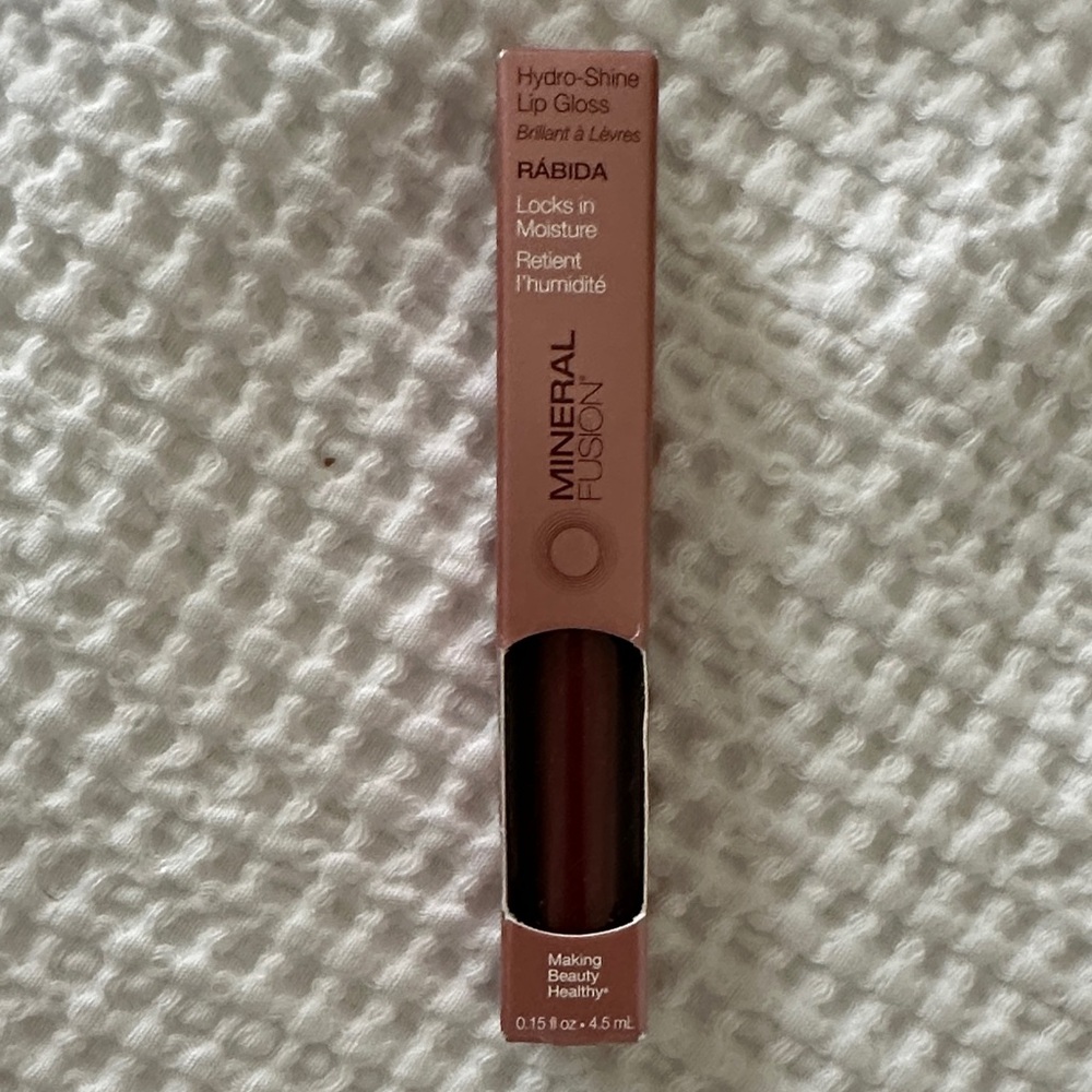 Mineral Fusion Hydro-Shine Lip Gloss - Rabida Mauve-Brown